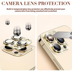 Bling Camera Lens Protector For,iPhone14/14Plus/14Pro/14ProMax ,iPhone13/13Mini/13Pro/13ProMax ,iPhone12/12Mini/12Pro/12ProMax, ,iPhone11/11Pro/11Pro Max